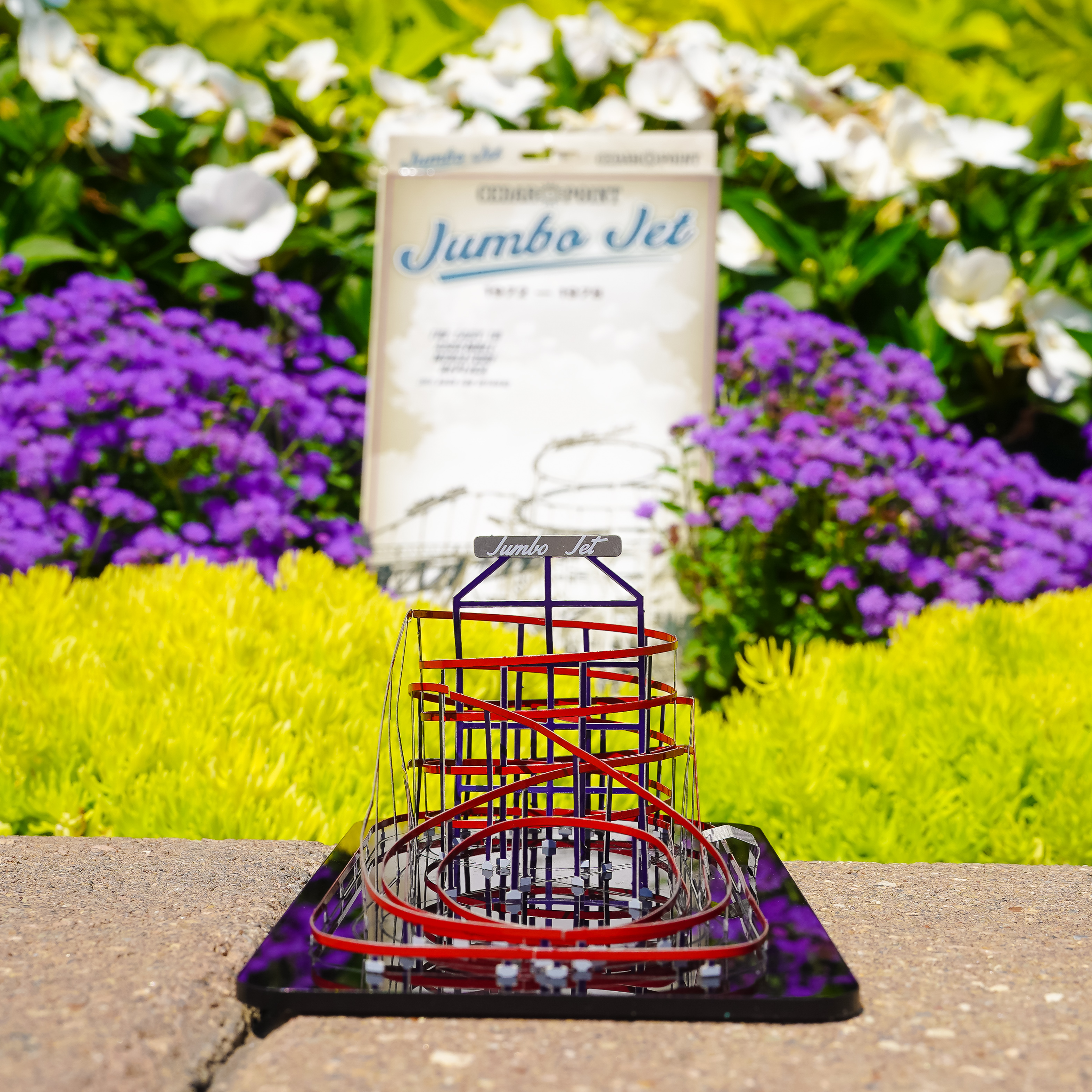Cedar Point Vintage Jumbo Jet Nanocoaster – FUN MERCHANDISE ONLINE