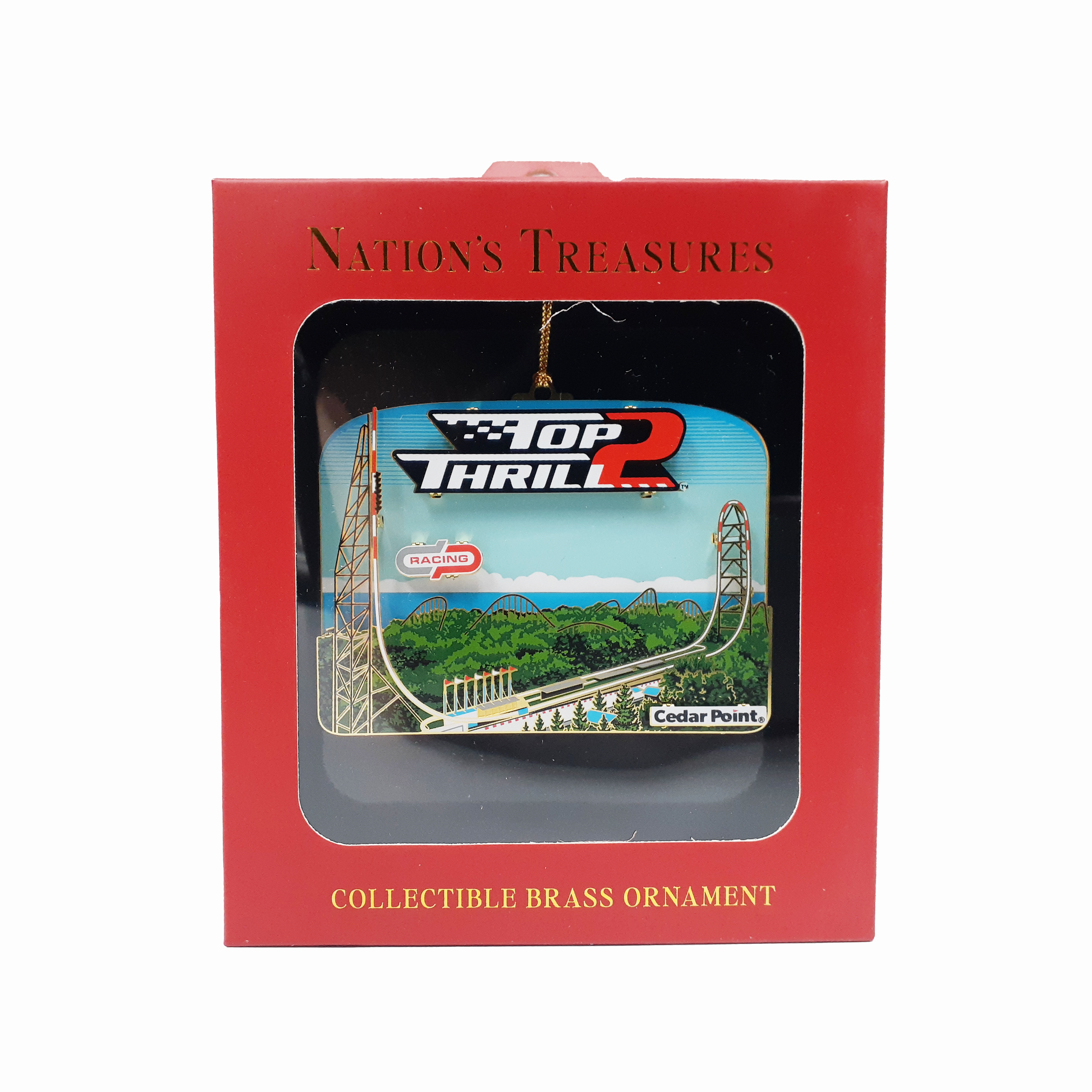Cedar Point Top Thrill 2 Brass Ornament – FUN MERCHANDISE ONLINE SHOP