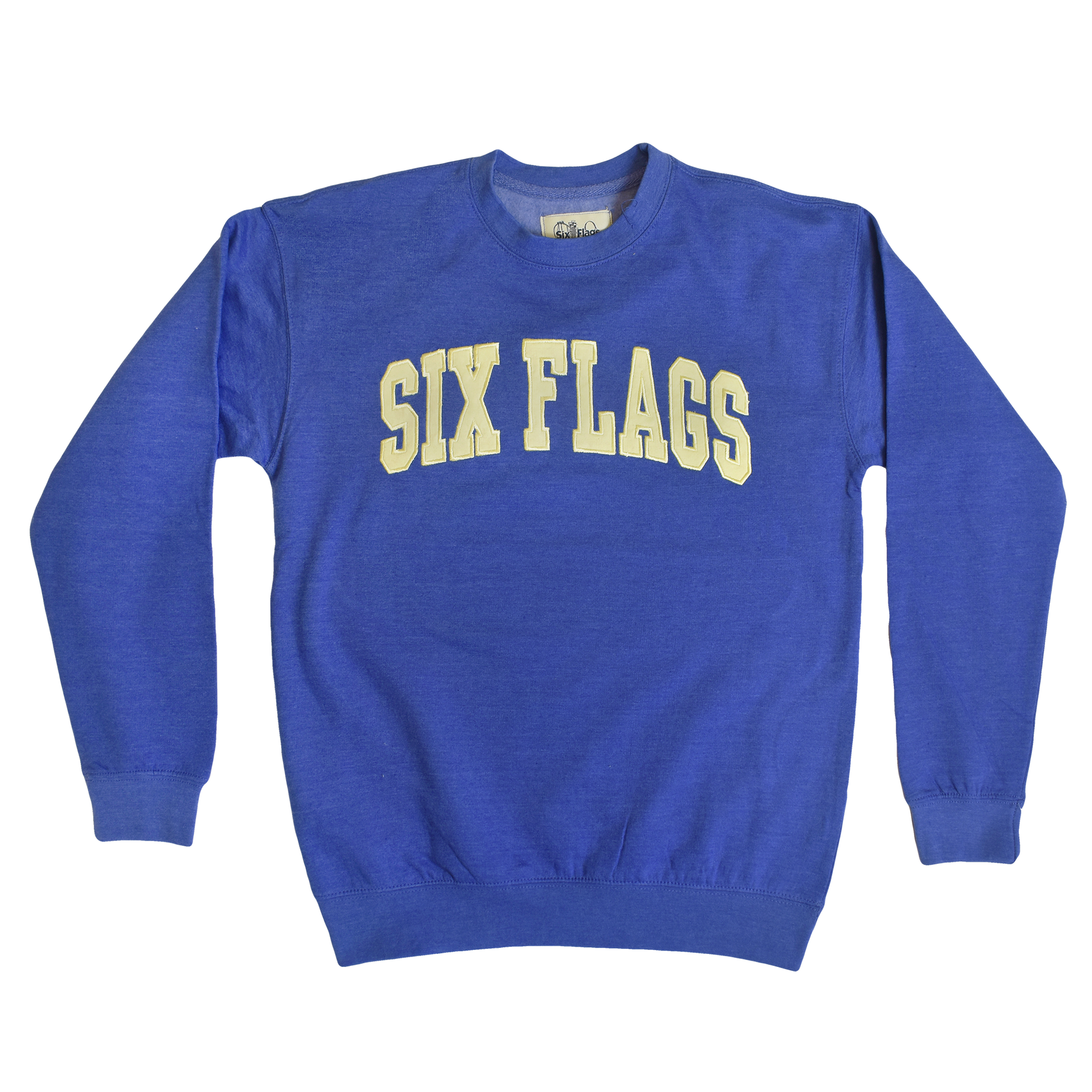Six Flags Seaside Crew Fleece - Blueberry