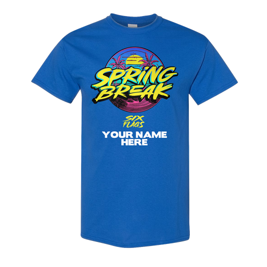 CUSTOMIZABLE! Spring Break 2024 Sunset Tee