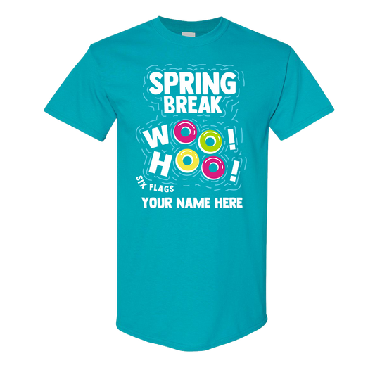 CUSTOMIZABLE! Spring Break 2024 WooHoo Tee