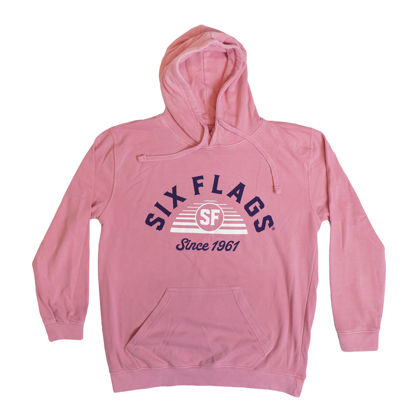 Six Flags Sunrise Hoodie - Pink