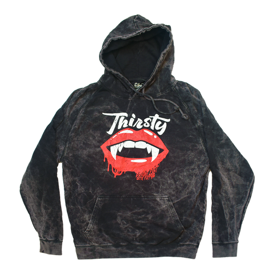 Thirsty Vintage Wash Hoodie