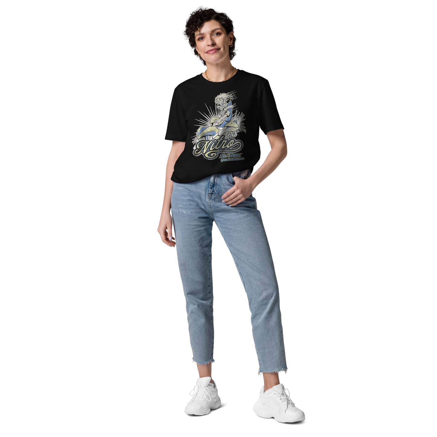 girl wearing Nitro Ride Tee