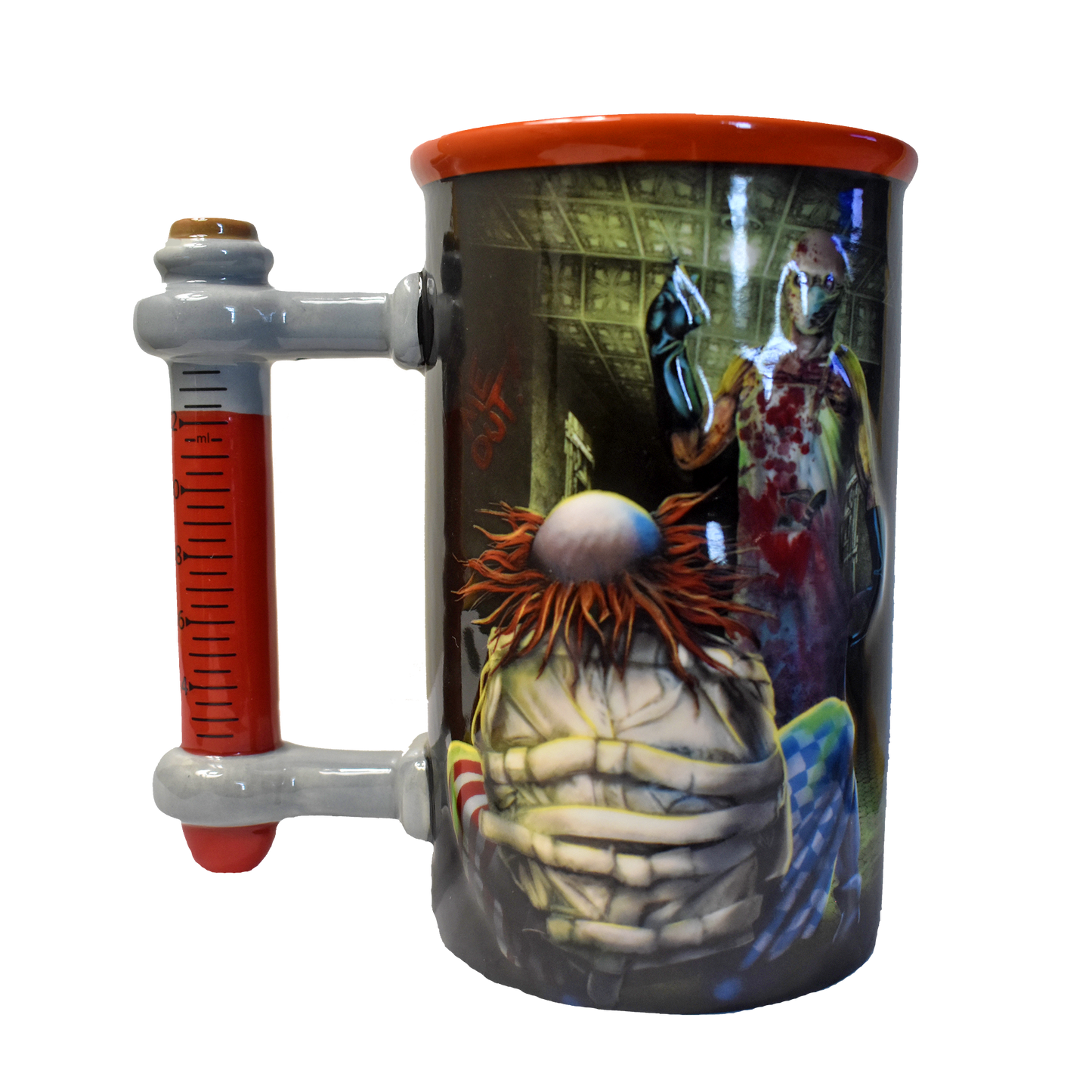 Fright Fest Asylum Clown Mug