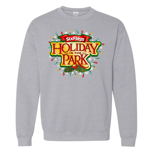 Holiday in the Park Unisex Sweatshirt - Grey