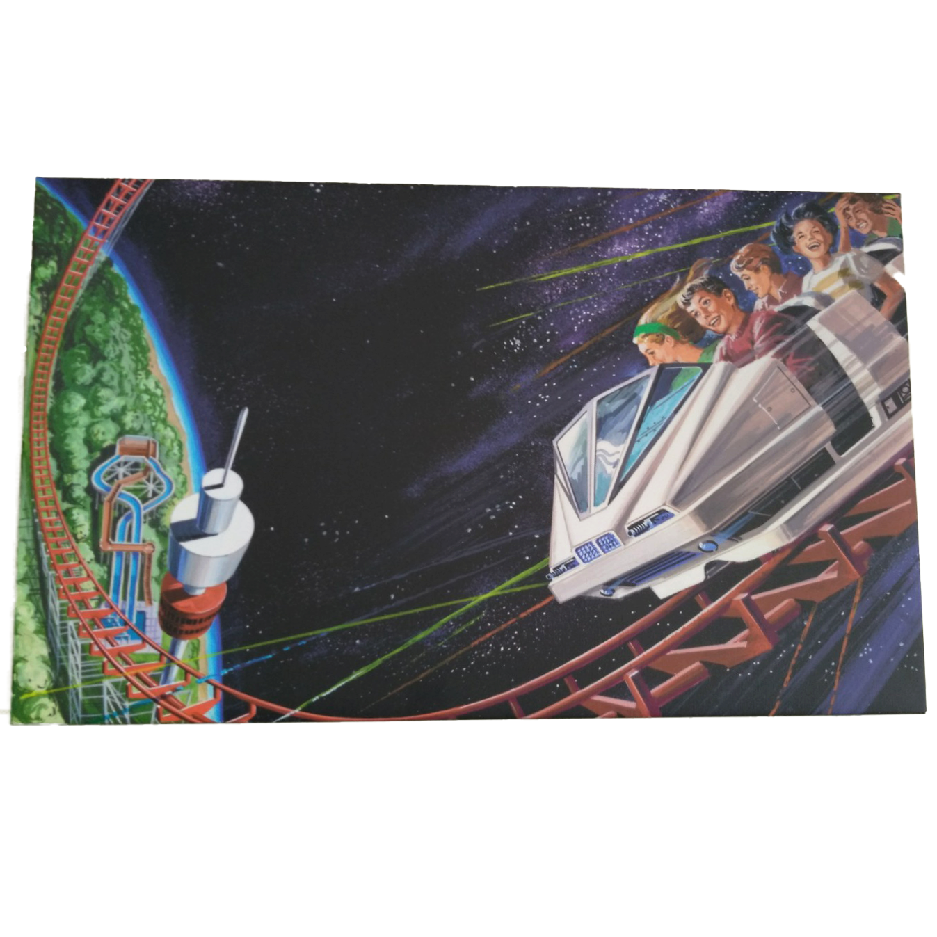 キャンバスアート大 約61cm x 約41cm Cedar Point Magnum XL-200 Space Canvas Art – FUN MERCHANDISE