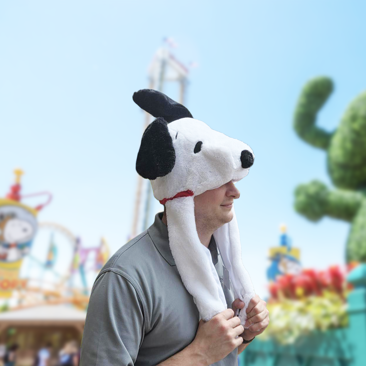 可動式Snoopy フィギュア 帽子 PEANUTS® Snoopy Moveable Ears Hat – FUN MERCHANDISE ONLINE SHOP