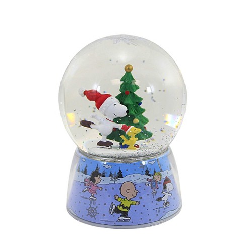 PEANUTS® Snoopy and Woodstock Skating Waterglobe – FUN MERCHANDISE ONLINE SHOP