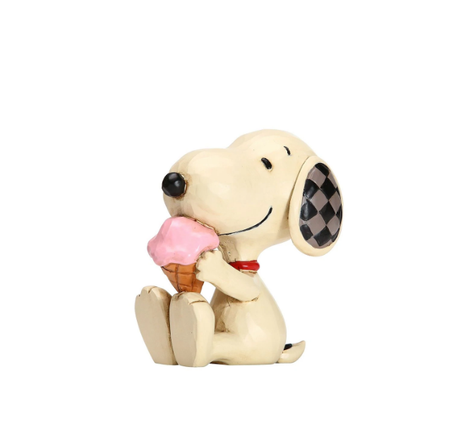 PEANUTS® by Jim Shore Enesco Snoopy Ice Cream Mini Figurine – FUN