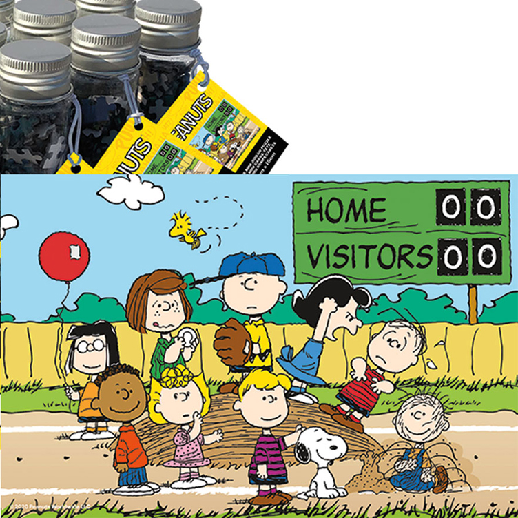 PEANUTS® Baseball Mini Puzzle – FUN MERCHANDISE ONLINE SHOP