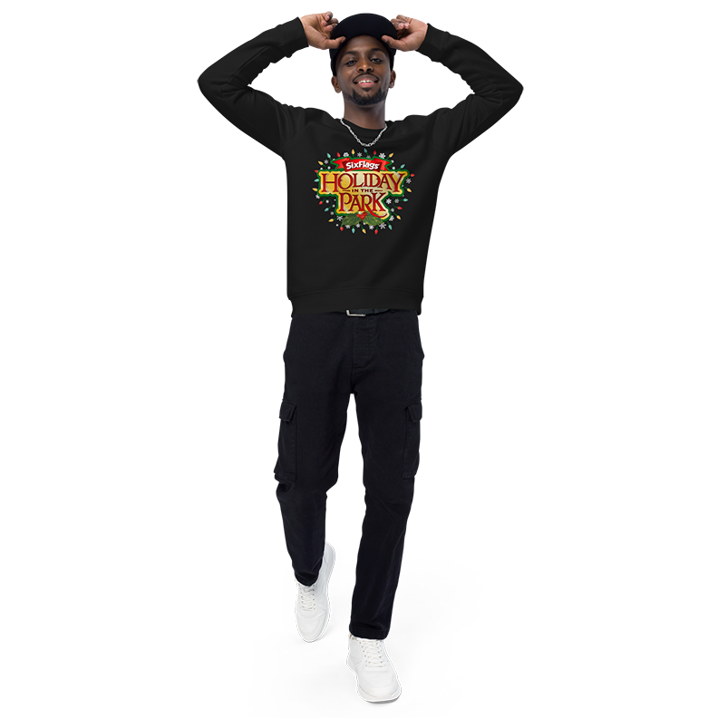 Holiday in the Park Unisex Sweatshirt - Black