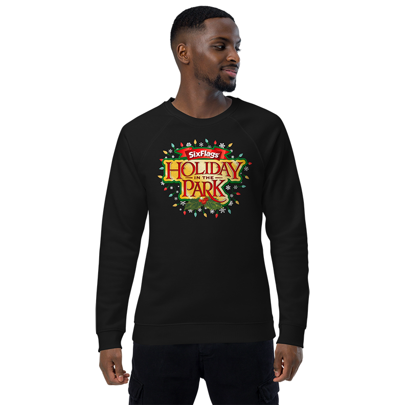 Holiday in the Park Unisex Sweatshirt - Black