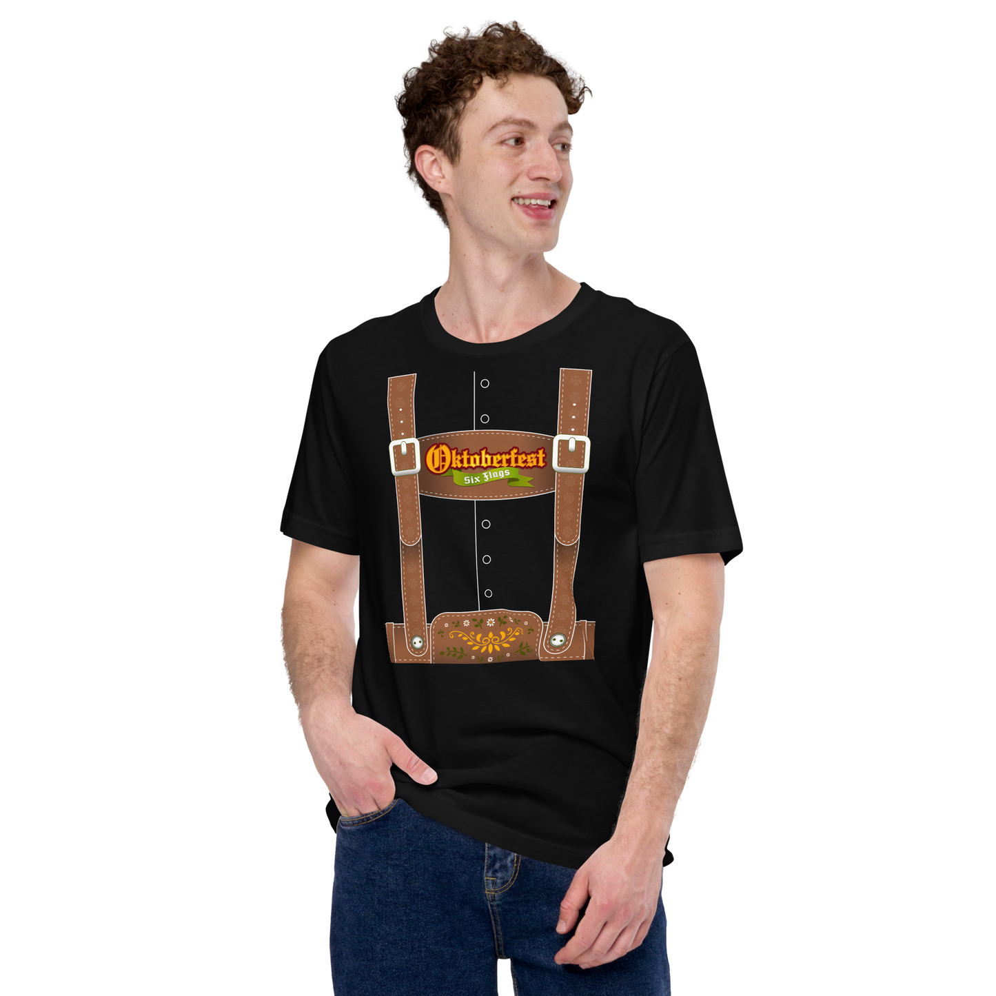Oktoberfest Lederhosen Tee