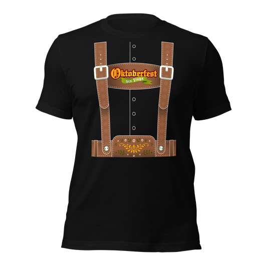 Oktoberfest Lederhosen Tee