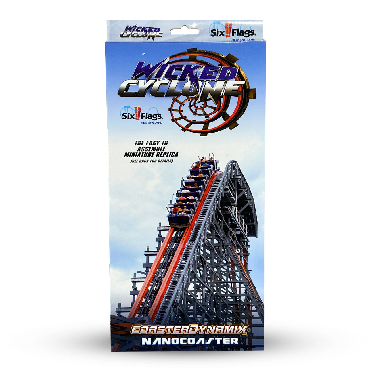 WICKED CYCLONE SIX FLAGS NEW ENGLAND SIX FLAGS NANOCOASTER PACKAGE