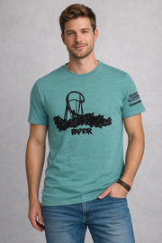 Cedar Point Midway Game Nite Raptor Tee