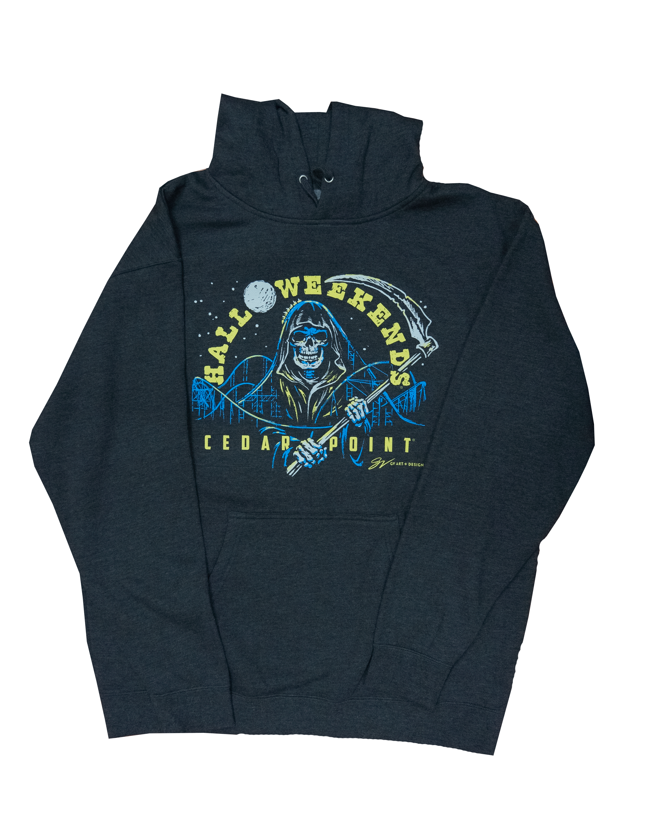 Cedar Point Halloweekends Reaper Hooded Swearshirt