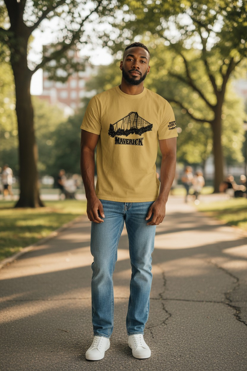 Cedar Point Midway Game Nite Maverick Tee