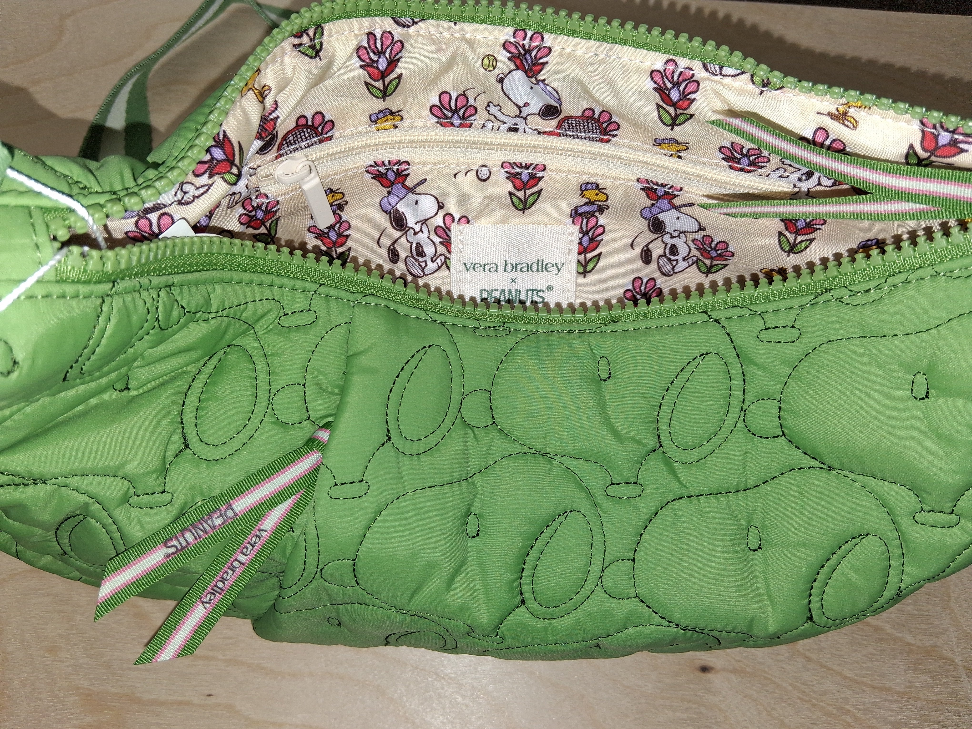 PEANUTS® x VERA BRADLEY EMBOSSED SNOOPY CROSSBODY – FUN