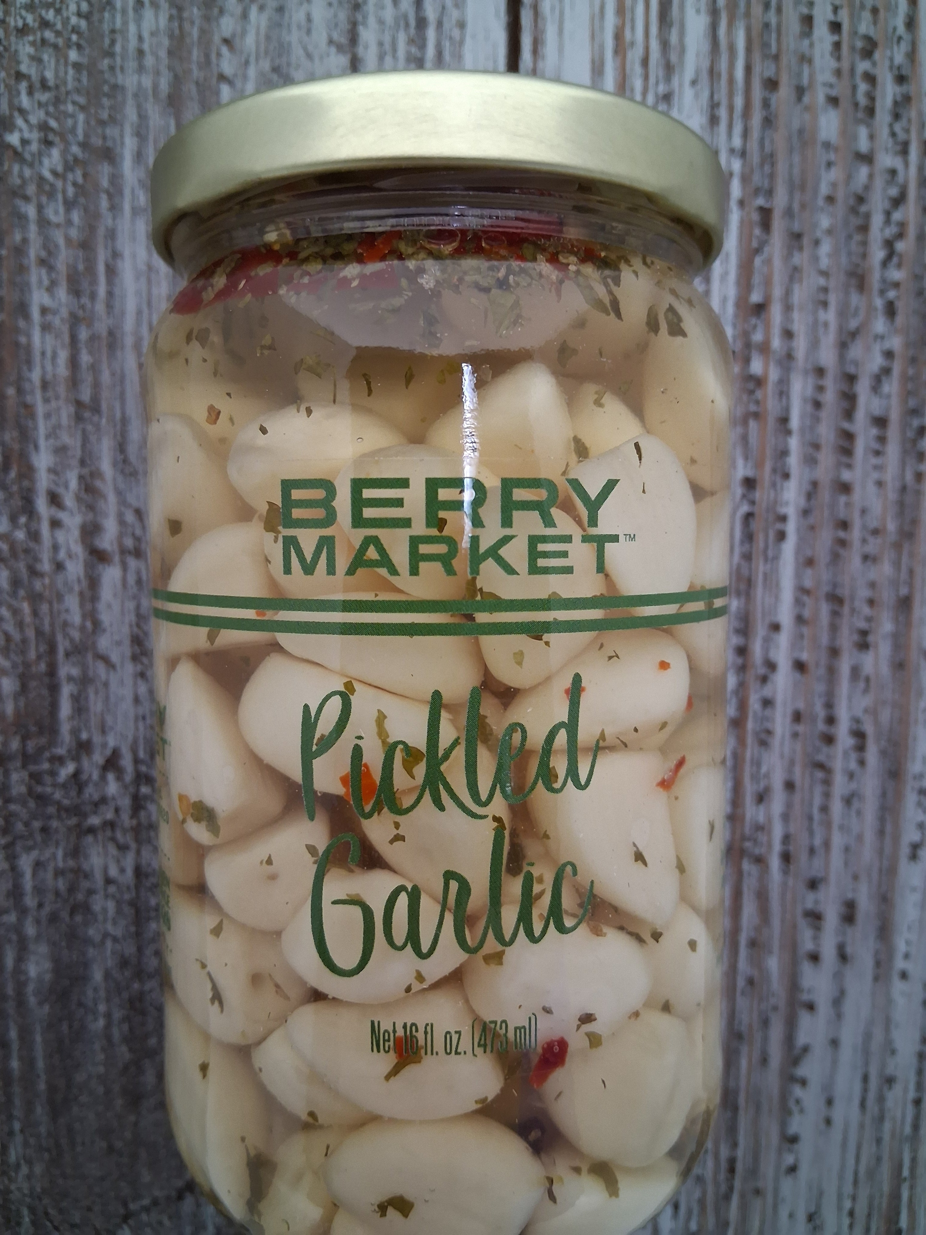 Knott's Berry Farm Berry Market™ 16 oz.  Pickled Garlic