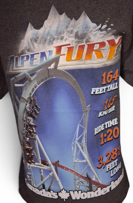 Canada's Wonderland Alpen Fury T-Shirt