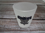 Kings Island Orion Frosted Shot Glass