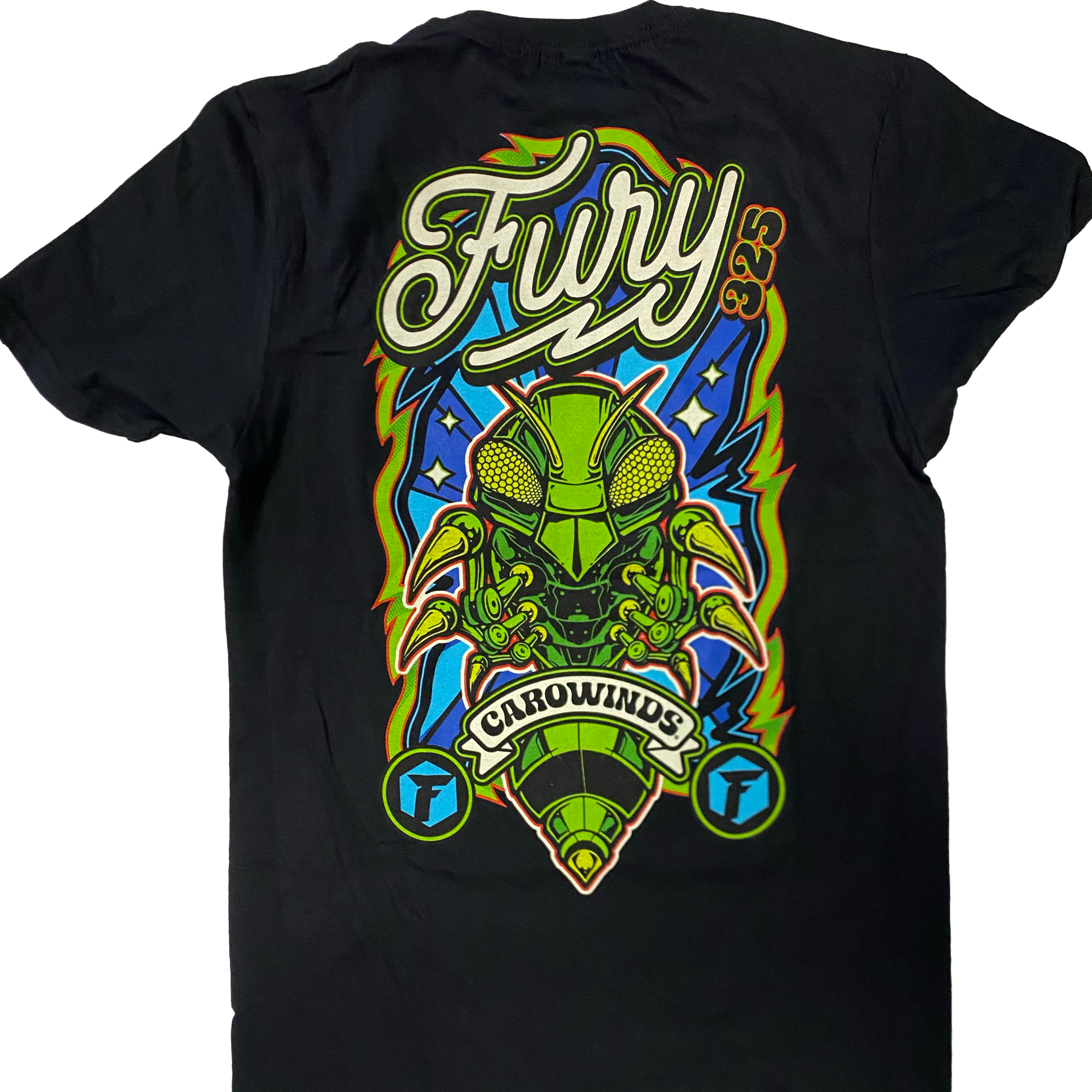 Carowinds Fury 325 Tee Retro Gaming