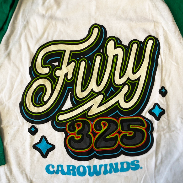 Carowinds Fury 325 Retro Jersey Tee