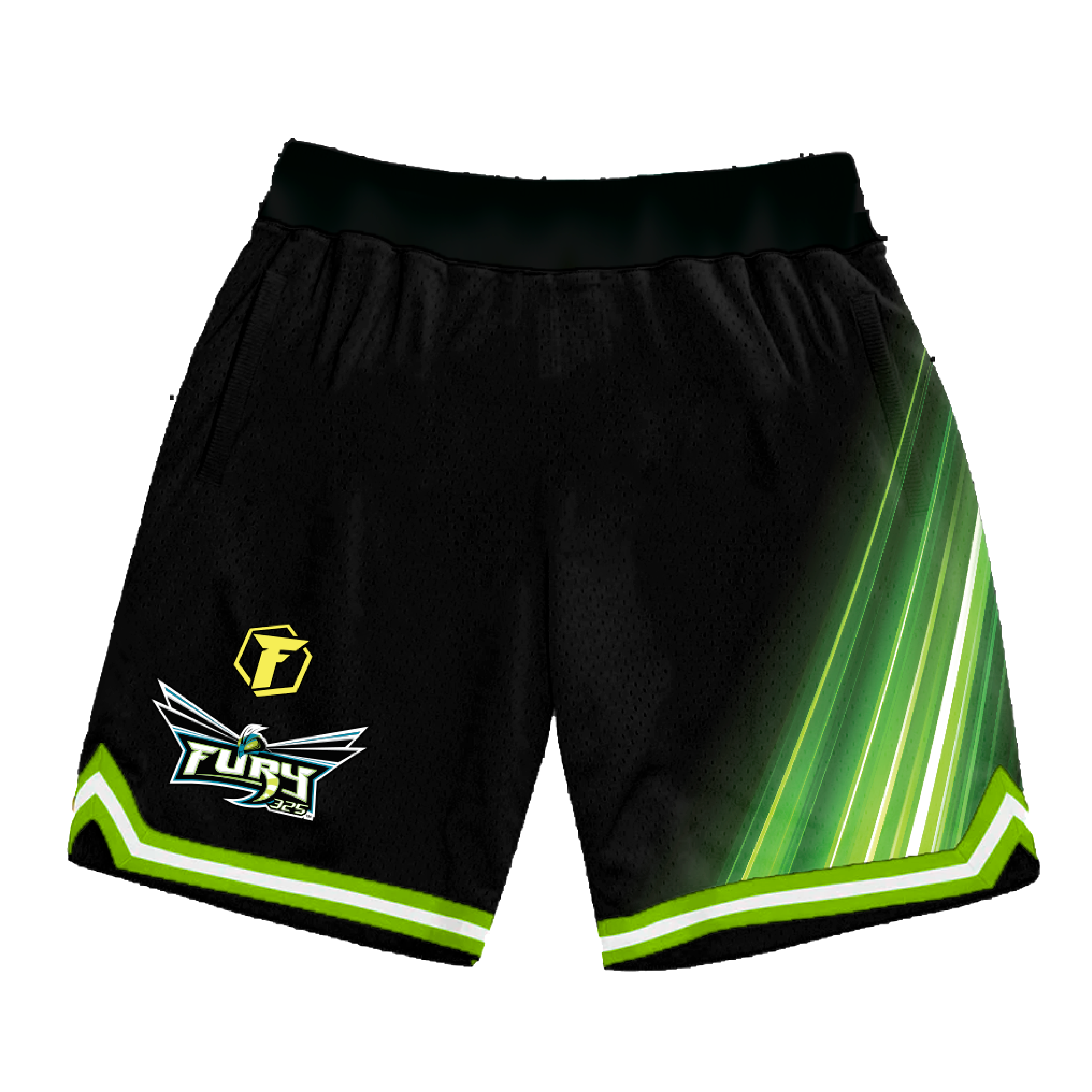 Carowinds Fury 325 Stripe Basketball Shorts