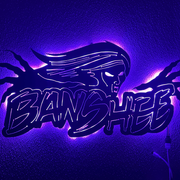 Kings Island Banshee Light-Up Sign