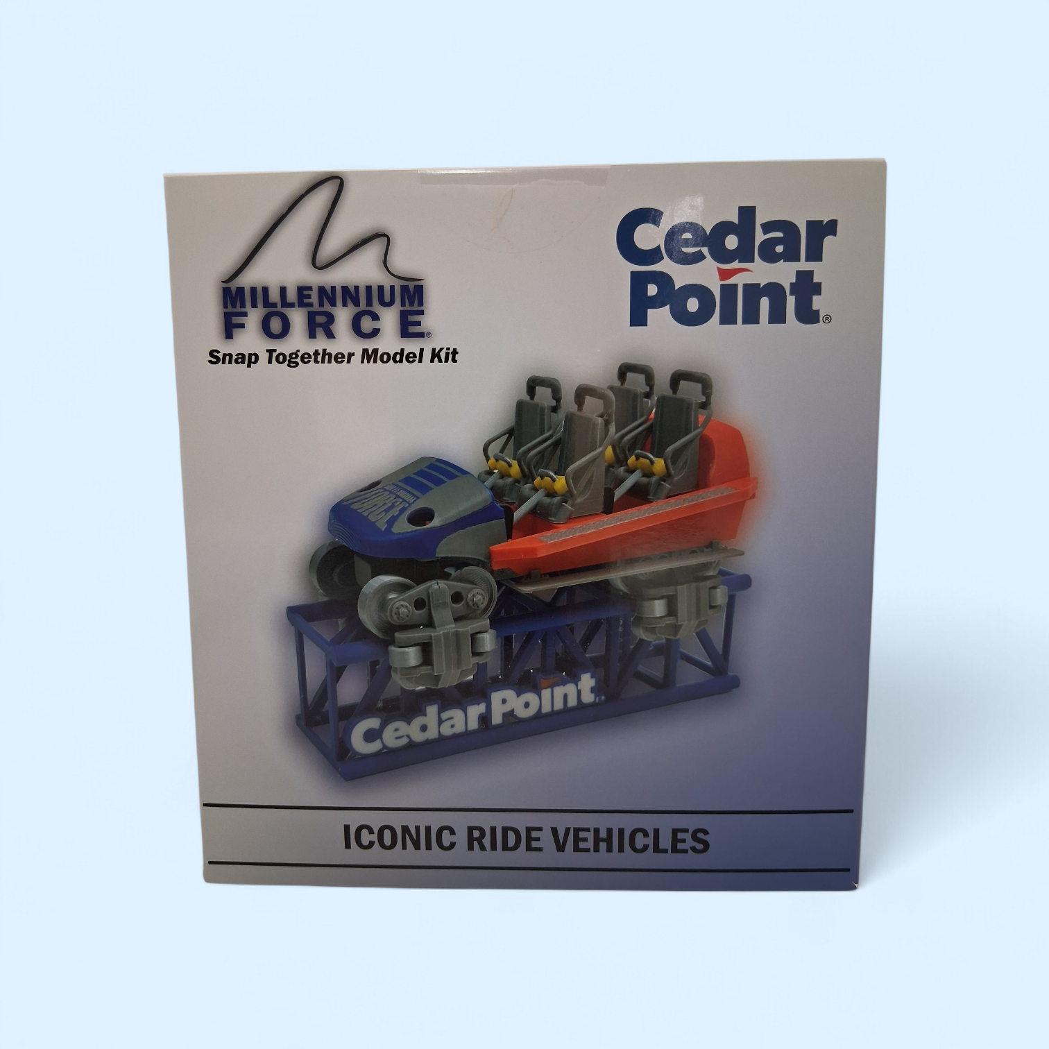 CEDAR POINT MILLENNIUM FORCE RIDE VEHICLE 3D MODEL