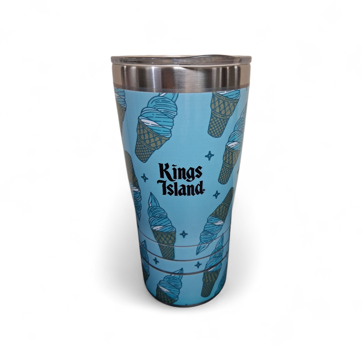 KINGS ISLAND BLUE ICE CREAM TERVIS TUMBLER 20oz