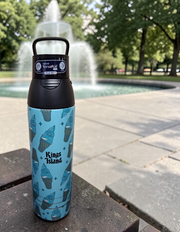 KINGS ISLAND BLUE ICE CREAM TERVIS VersaLid BOTTLE  26OZ