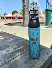 CEDAR POINT SIREN'S CURSE TERVIS VersaLid BOTTLE  26OZ