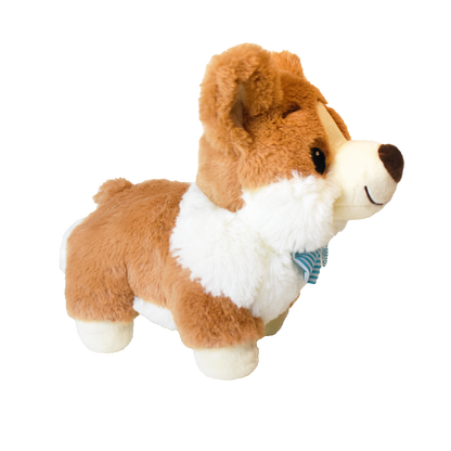 Fanci Corgi Pup Plush Six Flags Merch Store