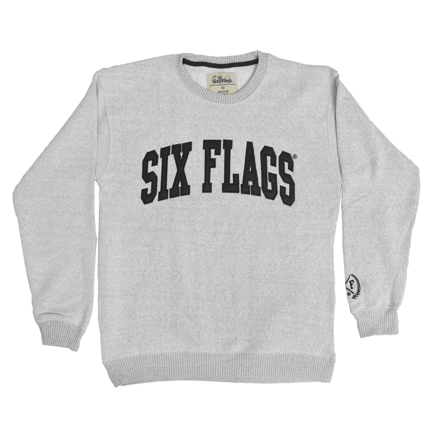 Six Flags Nantucket Crew Fleece - Grey