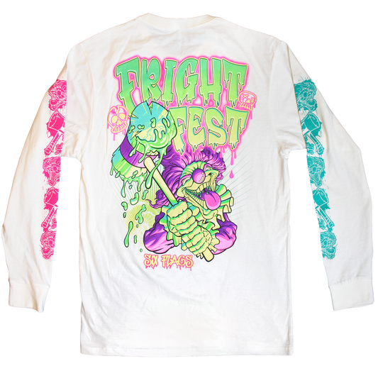 Camiseta de manga larga Fright Fest Hammerhead - Brilla en la oscuridad