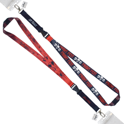 Spiders Lanyard double sided