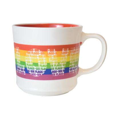Rainbow Love Stripes Mug