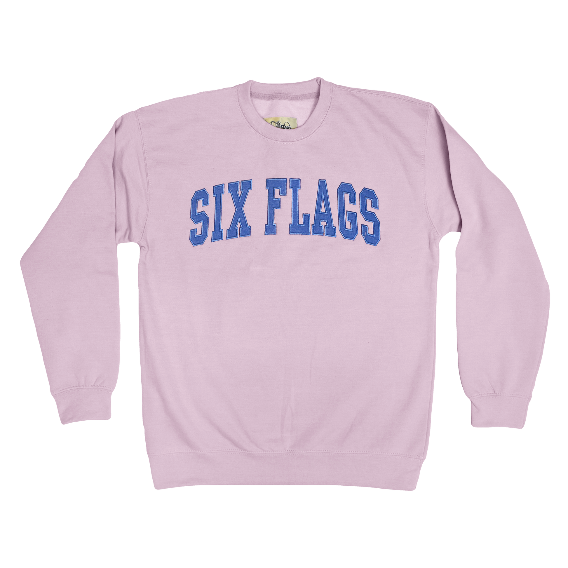 Six Flags Seaside Crew Fleece - Lilac