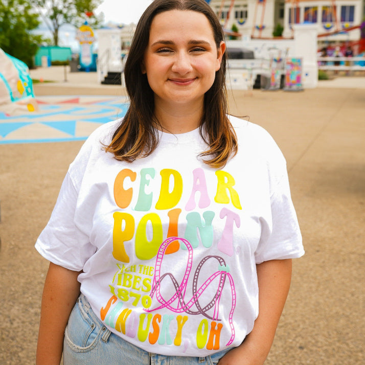Cedar Point Coaster Vibes Tee