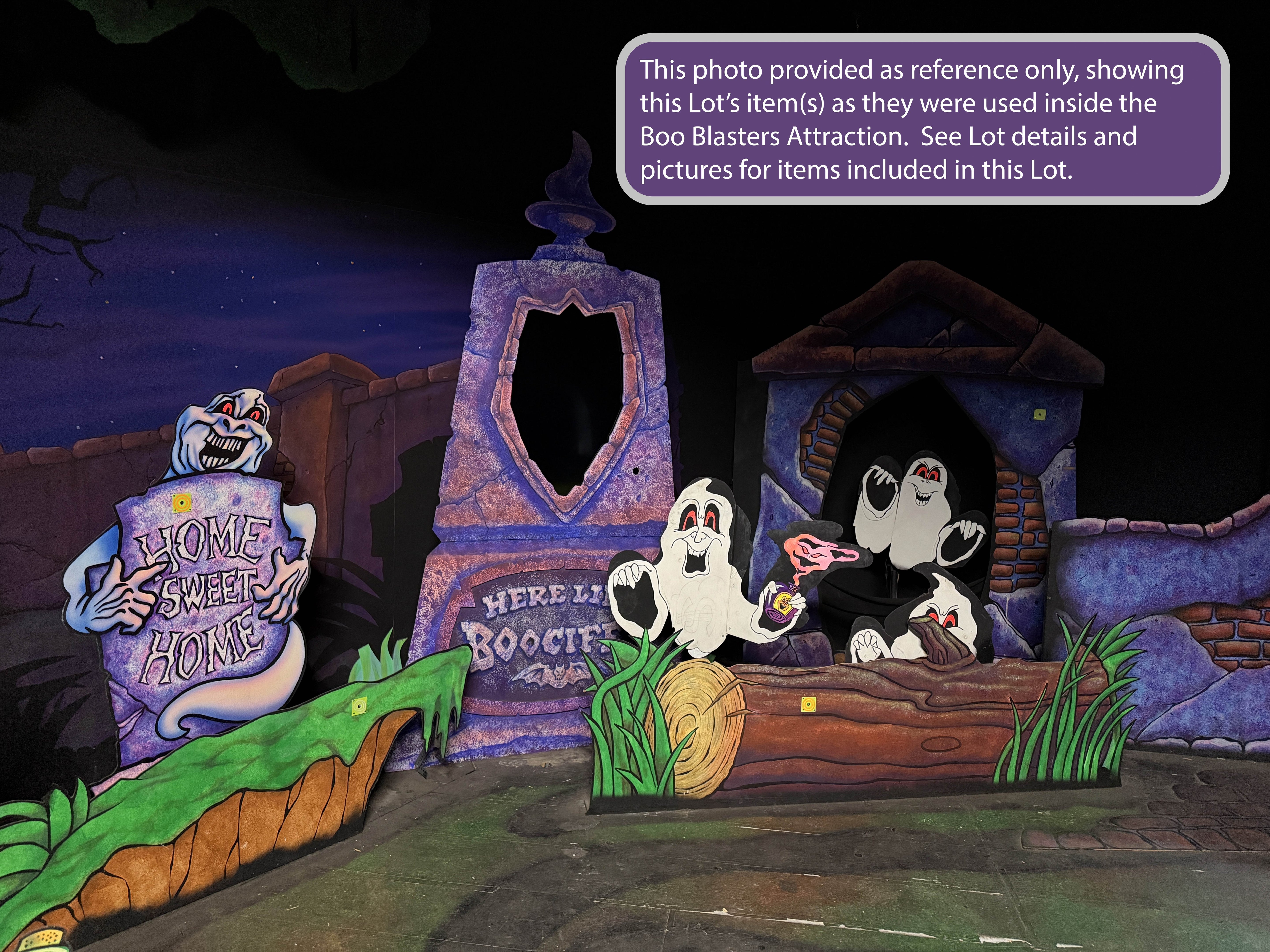Lot # 21 – Peek-A-Boo - Cemetery Scene Reference 8.1