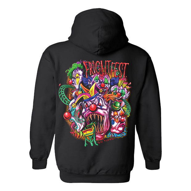 Crazy Clown Cluster Hoodie – Six Flags Merch Store