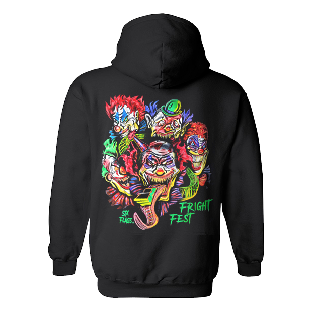 Crazy Madness Hoodie back view