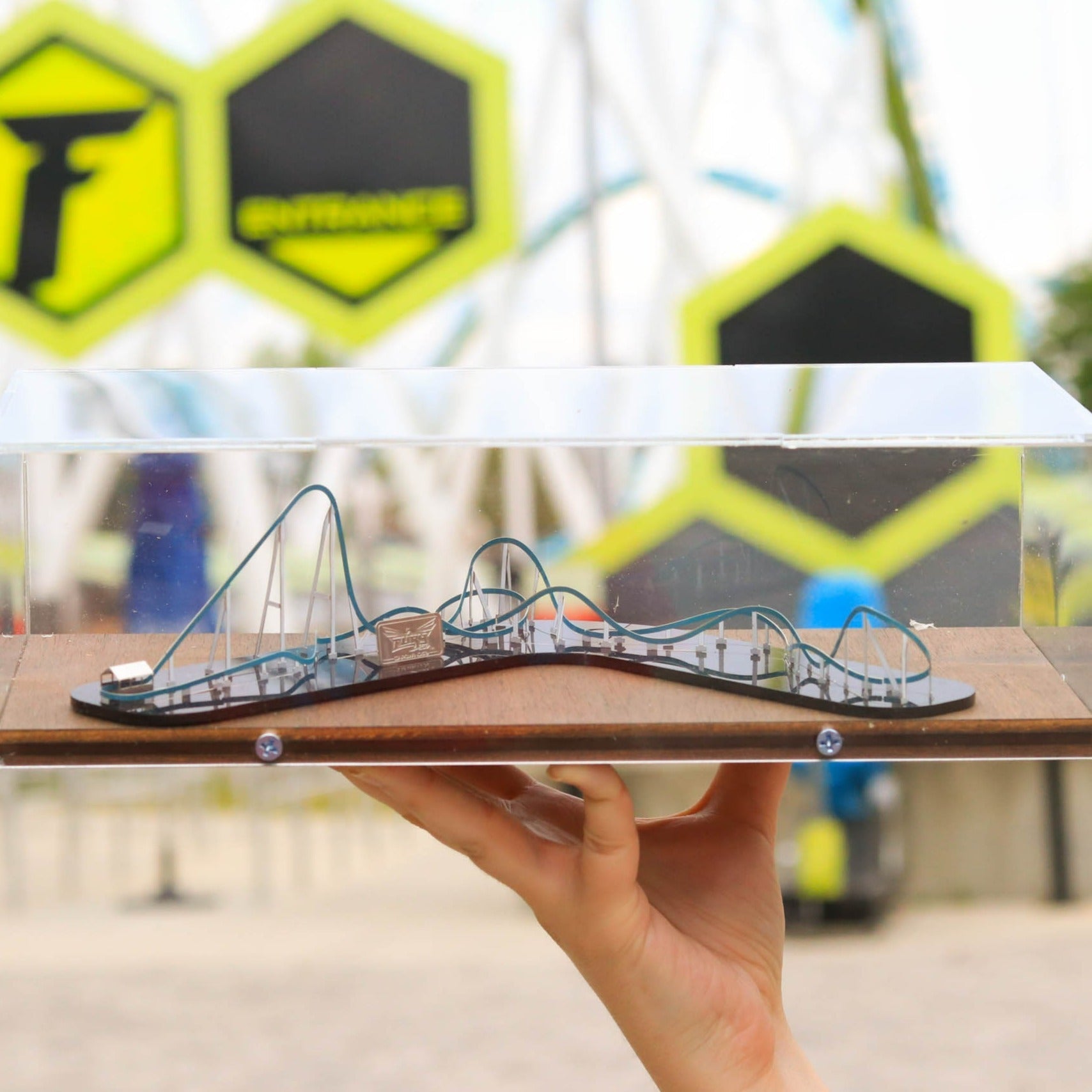 Carowinds Fury 325 NanoCoaster