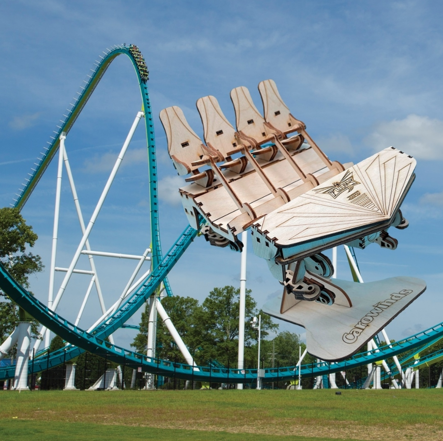 Carowinds Fury 325 Coaster Cutout
