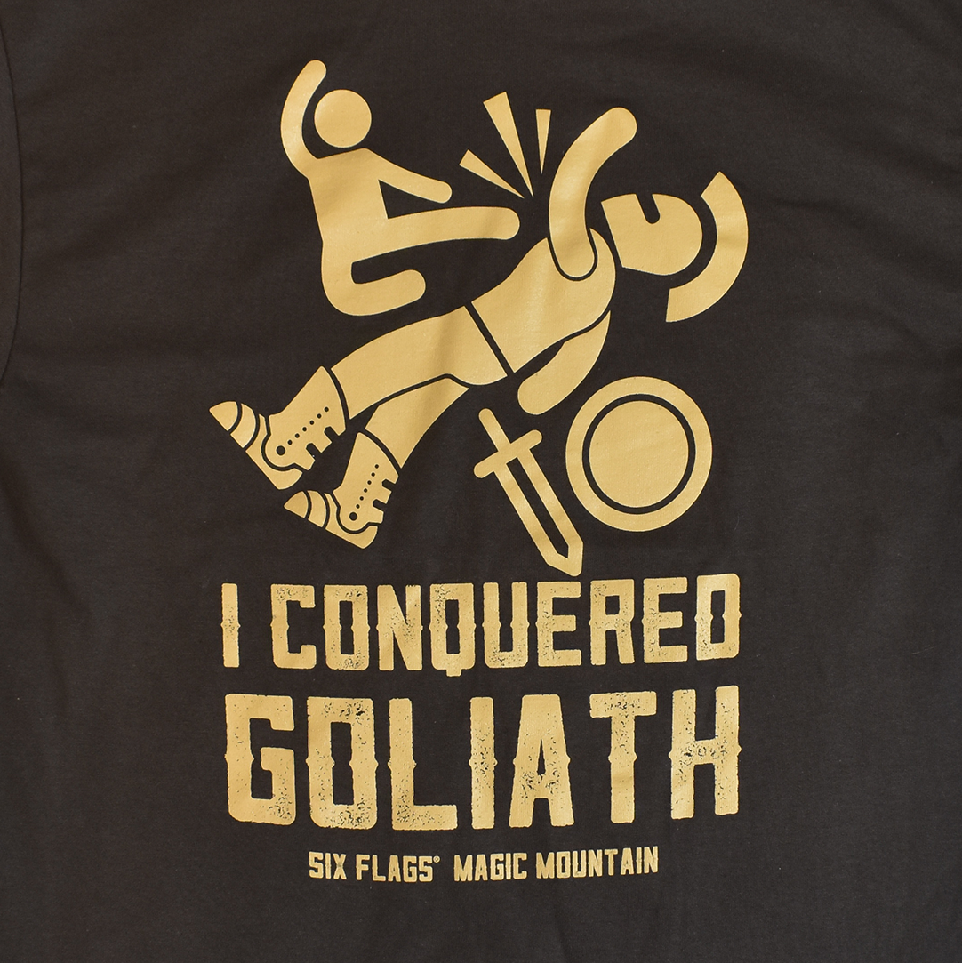 I Conquered Goliath Ride Tee