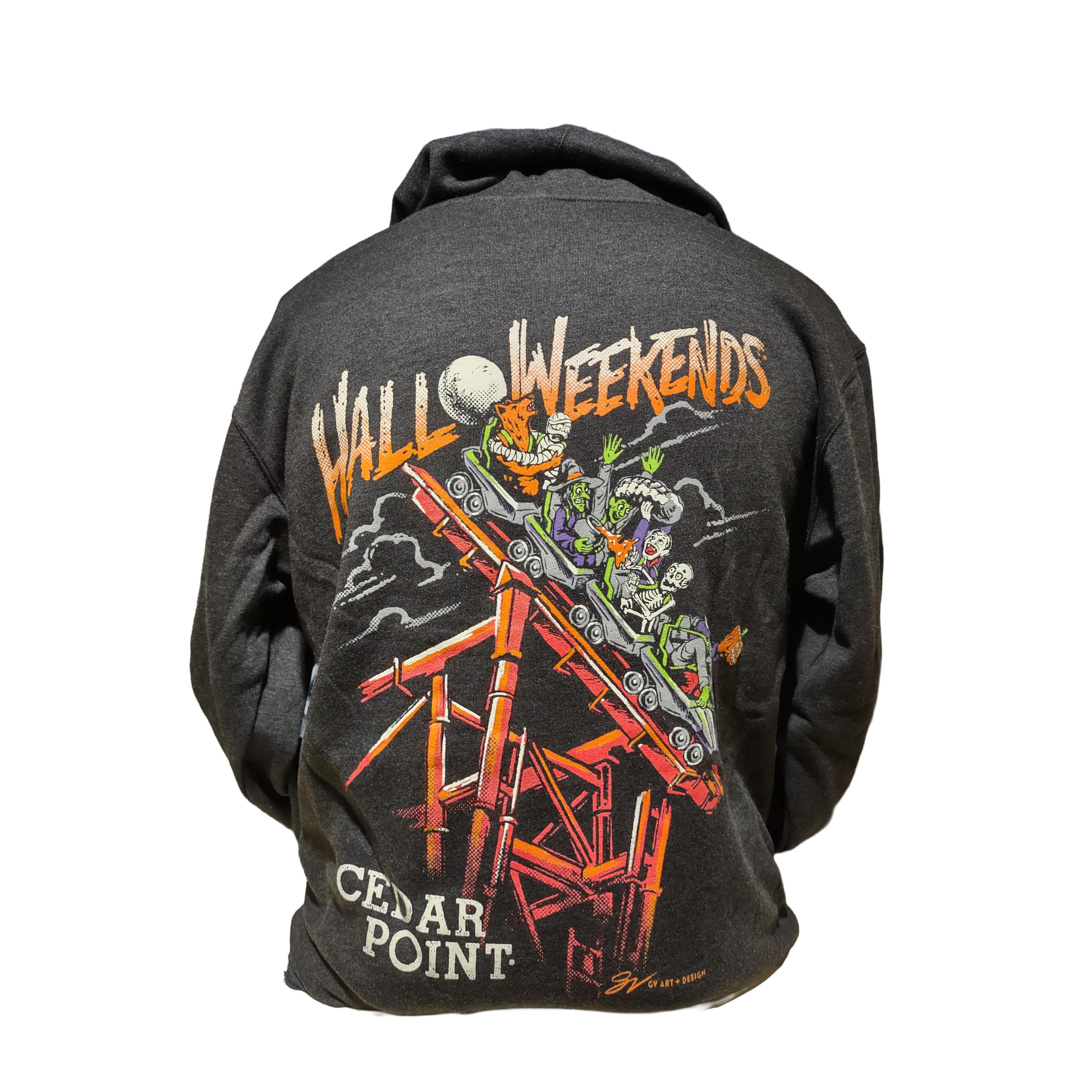 Cedar Point Siren's Curse HalloWeekends Hooded Sweatshirt