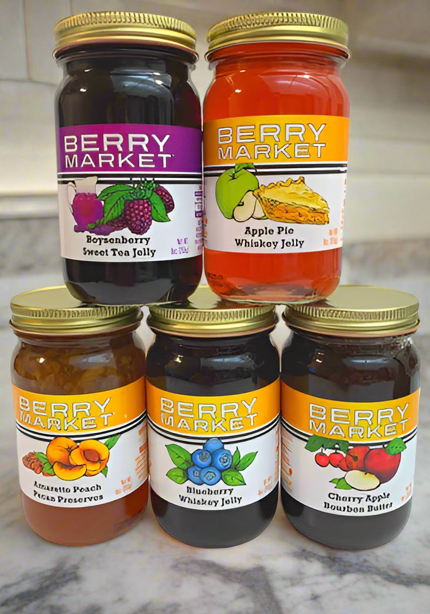 Knott's Berry Farm Berry Market™ 9 oz Blueberry Whiskey Jelly